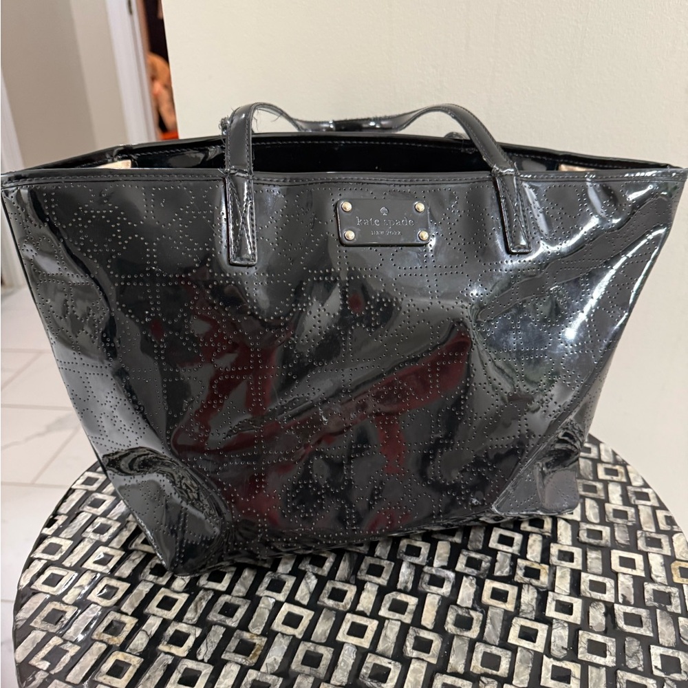 Kate Spade Black Tote Bag